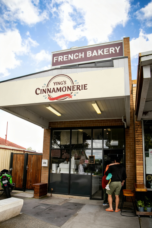 Ying's Cinnamonerie French bakery shopfront