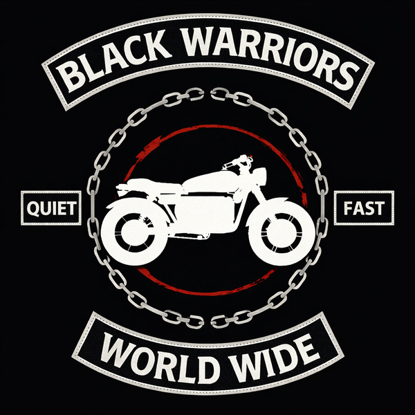 Black Warriors World Wide Patch