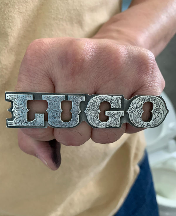 Hilario Lugo master engraver — custom metal art craftsmanship