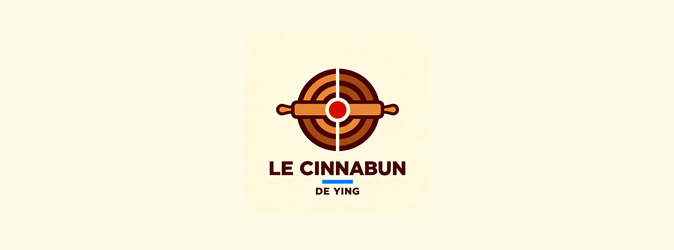 Logo concept for Le Cinnabun de Ying